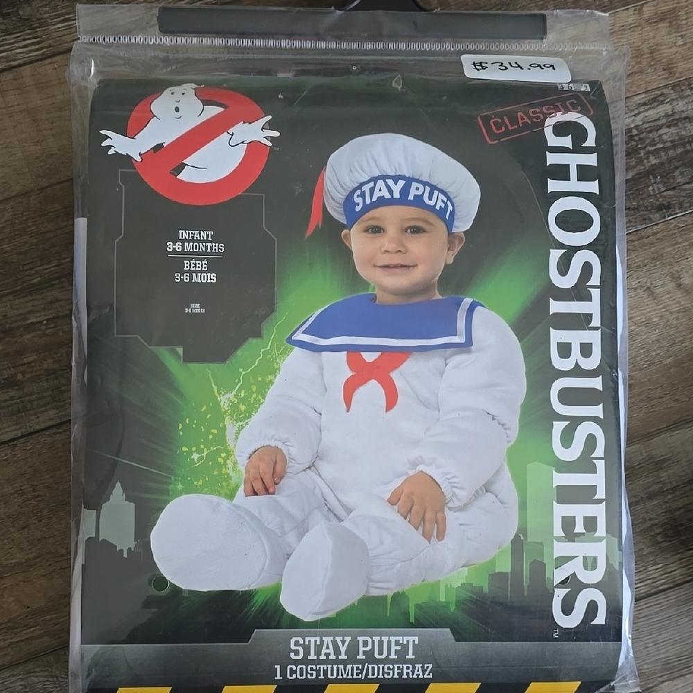 Stay Puft Infant Costume - White and Blue